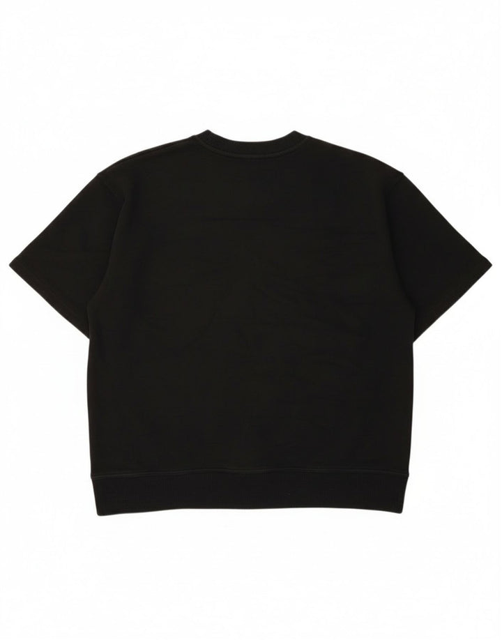 Zara T-Shirt Homme Haut Petit Coton Noir