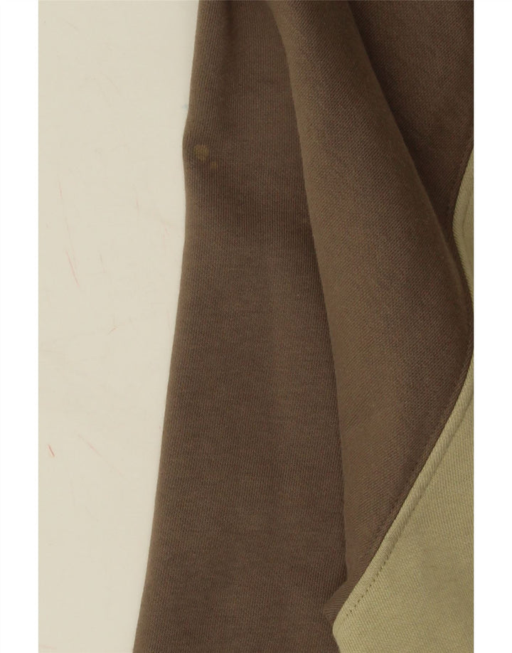 VANS Sweat-shirt pour homme en coton color block kaki moyen