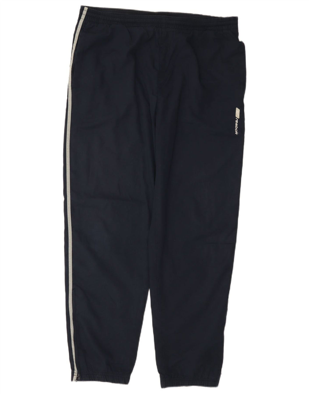 Reebok Pantalon de survêtement homme petit bleu marine polyester