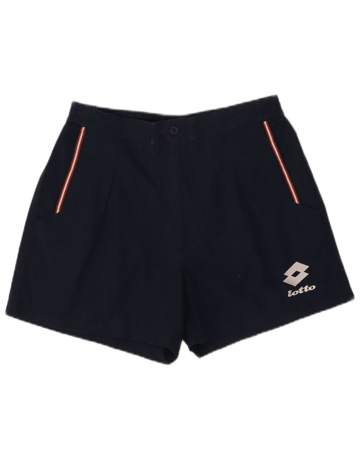 Lotto Short Chino Homme UK 38/40 Medium W30 Bleu Marine Polyester