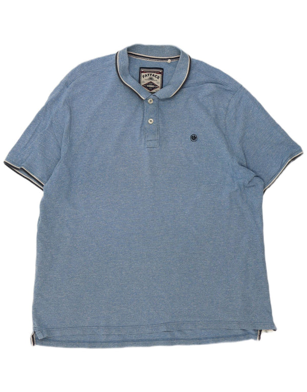 Polo Homme Fat Face 3XL Bleu Rayé Coton