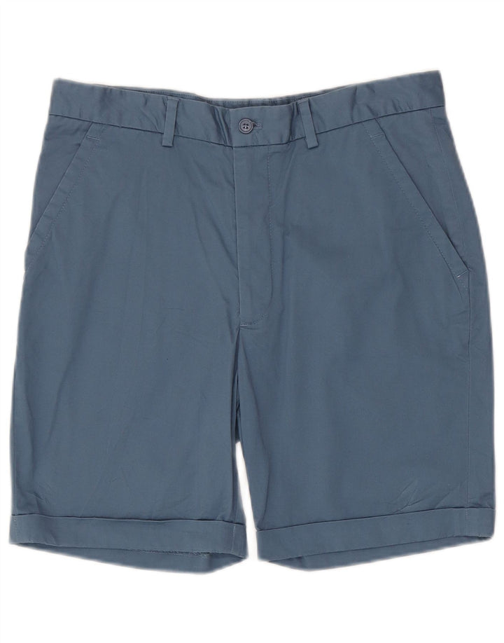 Zara Short Chino Homme EU 40 Medium W31 Bleu Coton