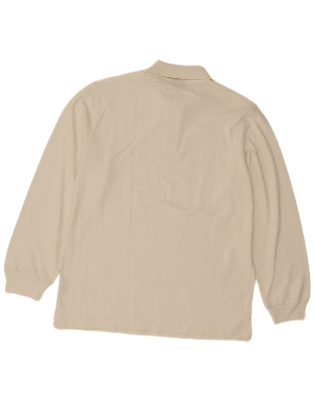 Invicta Polo à manches longues pour homme en coton beige moyen