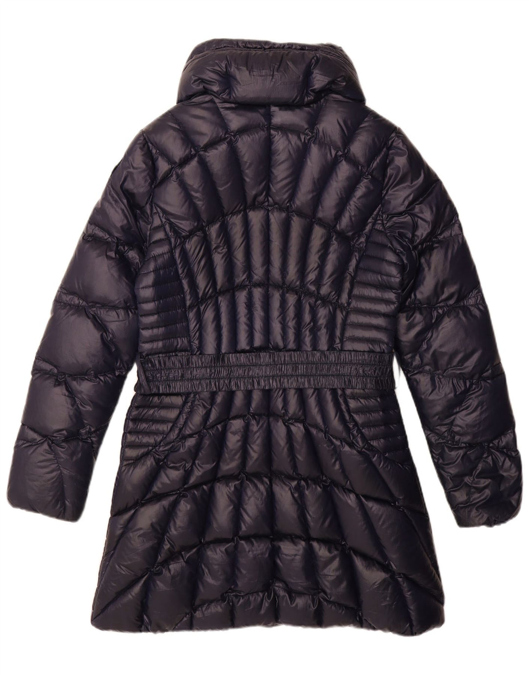 Blauer Manteau rembourré pour femme UK 18 XL Bleu marine Polyester