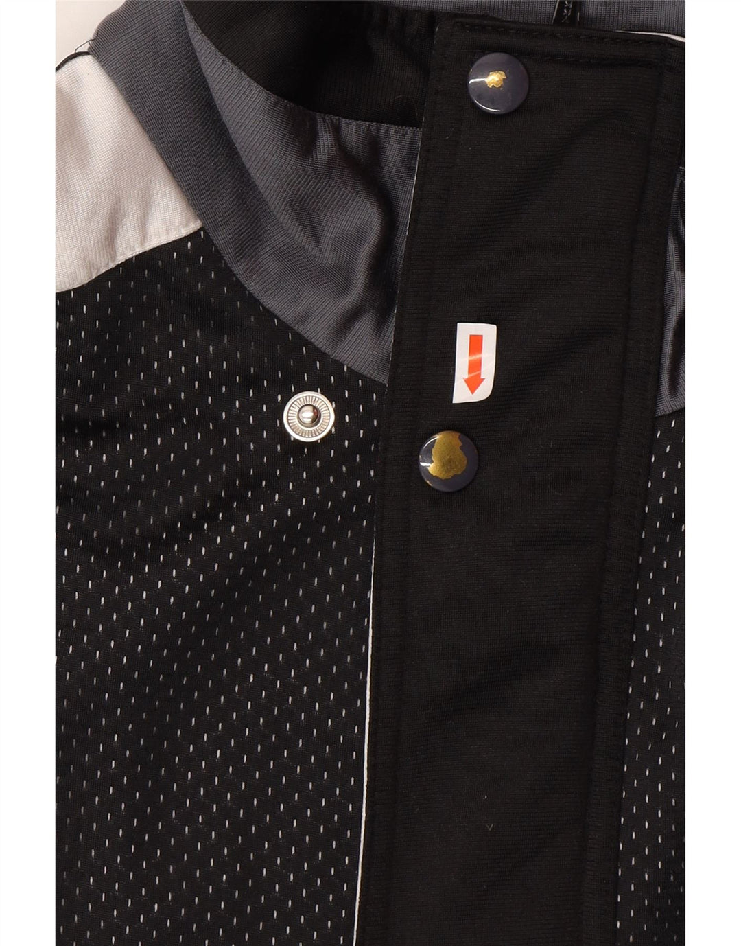 CHAMPION Veste de Survêtement Graphique Homme XL Noir Colourblock