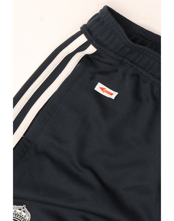 Adidas Pantalon de survêtement Real Madrid pour homme Petit Noir Polyester