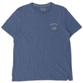 Fat Face T-Shirt Graphique Homme Grand Bleu Coton
