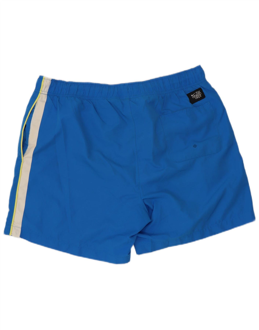 Nike Short de bain pour homme Large Bleu Colorblock Polyester