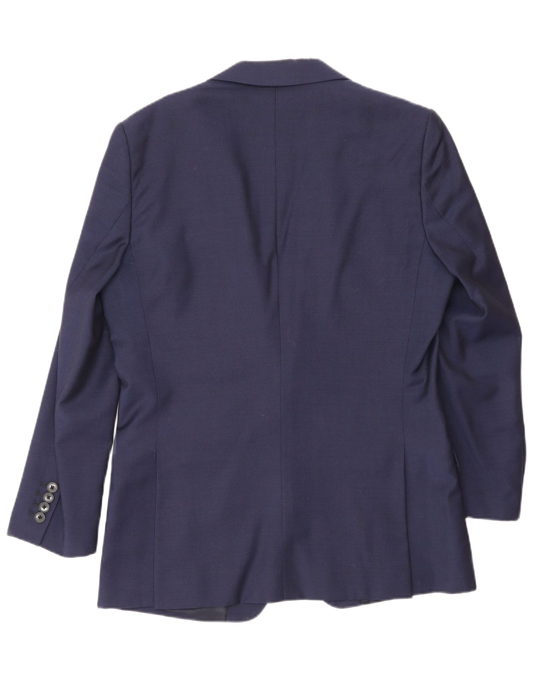 Reiss Veste Blazer 1 Bouton Homme UK 38 Laine Bleu Marine Moyen