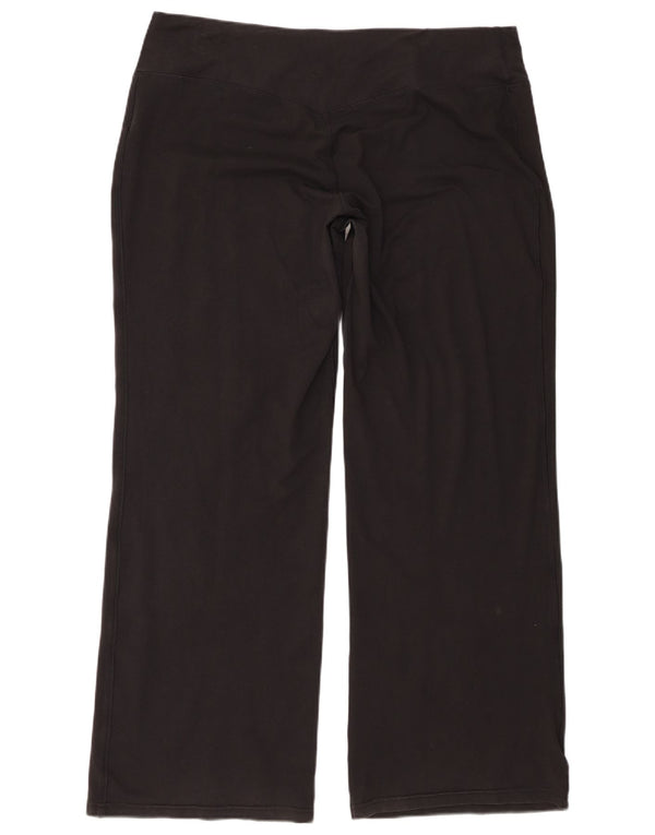 Nike Pantalon de survêtement coupe ample pour femme UK 18 XL Noir Coton