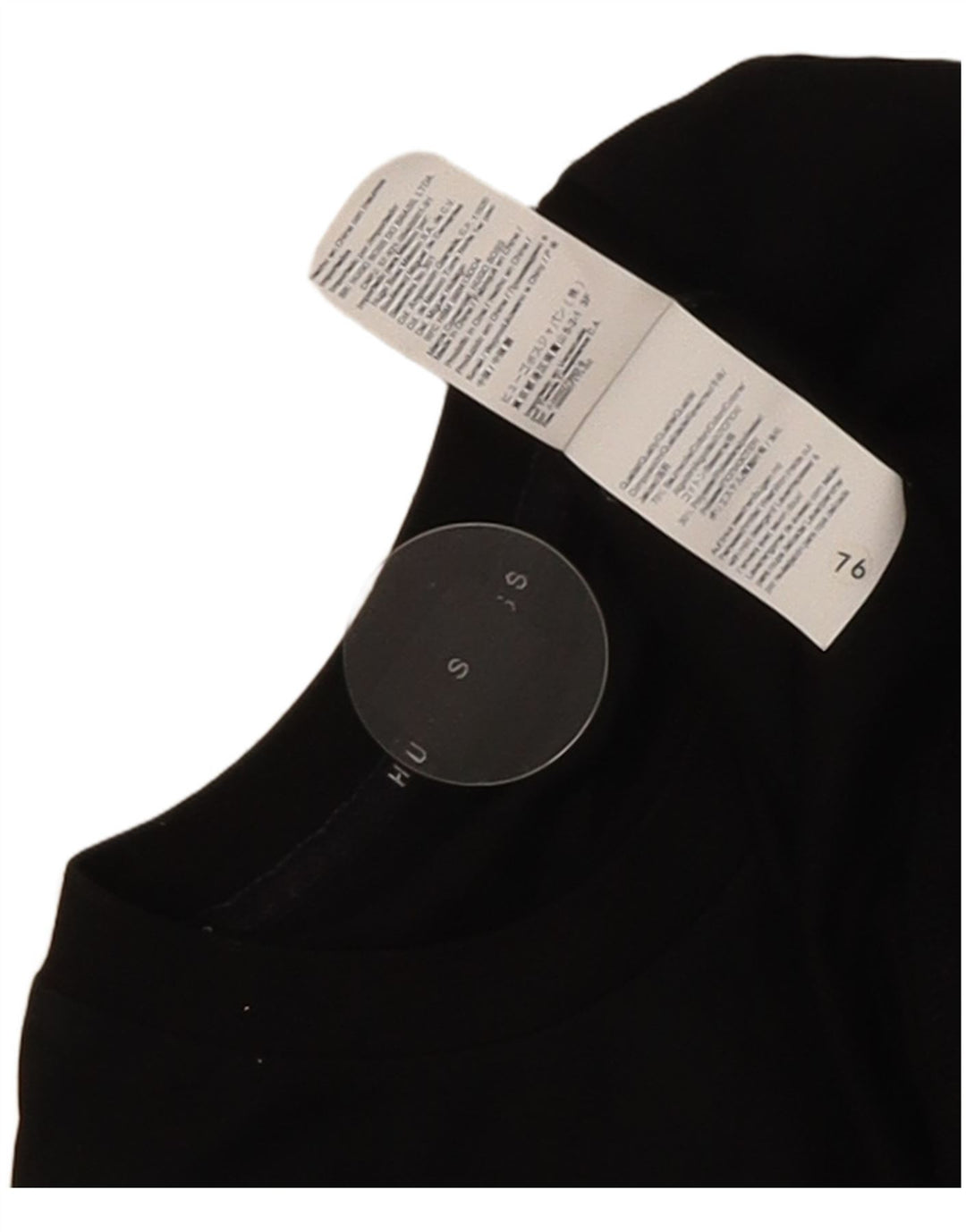 HUGO BOSS Homme Sweat-Shirt Graphique Petit Noir Coton