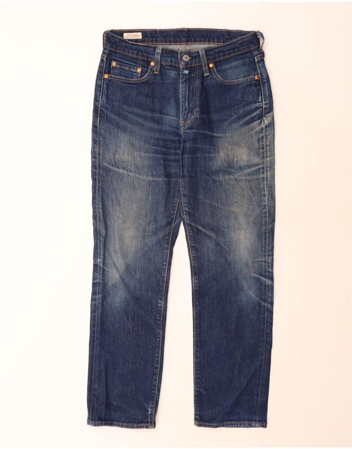 LEVI'S Jean Droit 514 Homme W30 L30 Bleu Coton