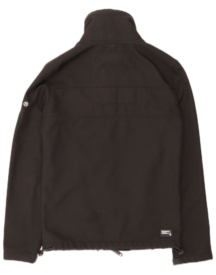 Superdry Veste coupe-vent Windtrekker pour homme UK 34 XS Noir Polyester
