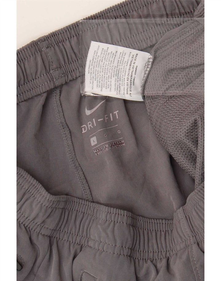 Pantalon de survêtement Nike Dri Fit pour hommes, grand, gris, polyester