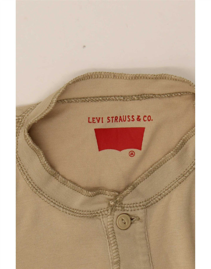 Levi's Top à Manches Longues Homme Beige Moyen