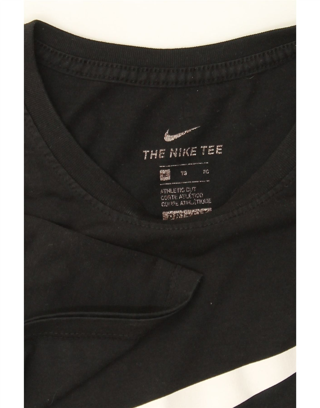 Nike Hommes Dri Fit Graphic T-Shirt Top XL Noir