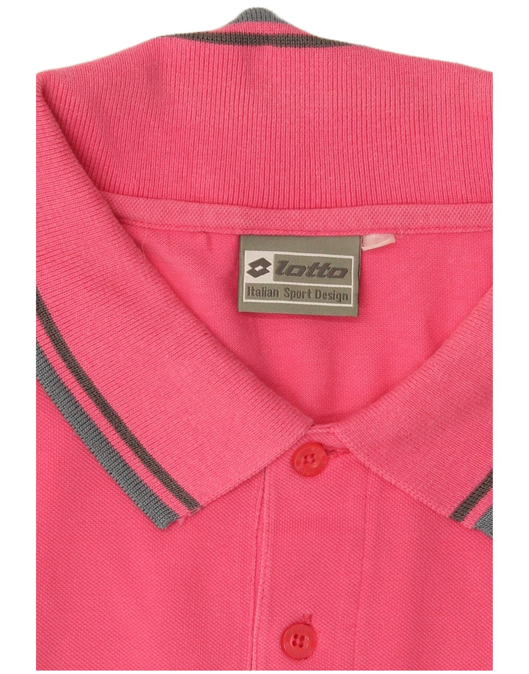 Lotto Polo Homme Rose Moyen