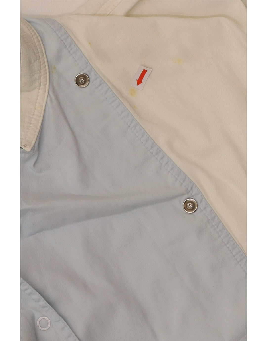 PENNY BLACK Veste utilitaire pour femme UK 14 Grand coton colorblock bleu