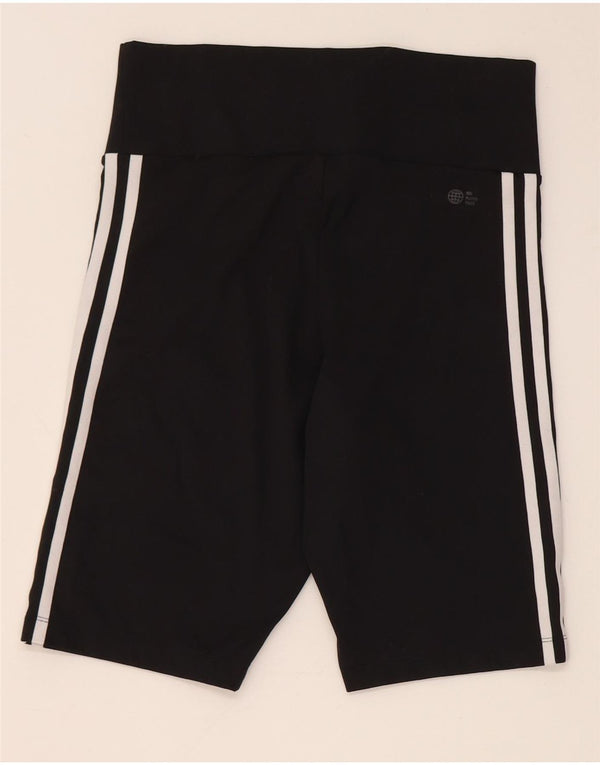 Adidas Short de sport pour femme UK 14 Large Noir Polyester