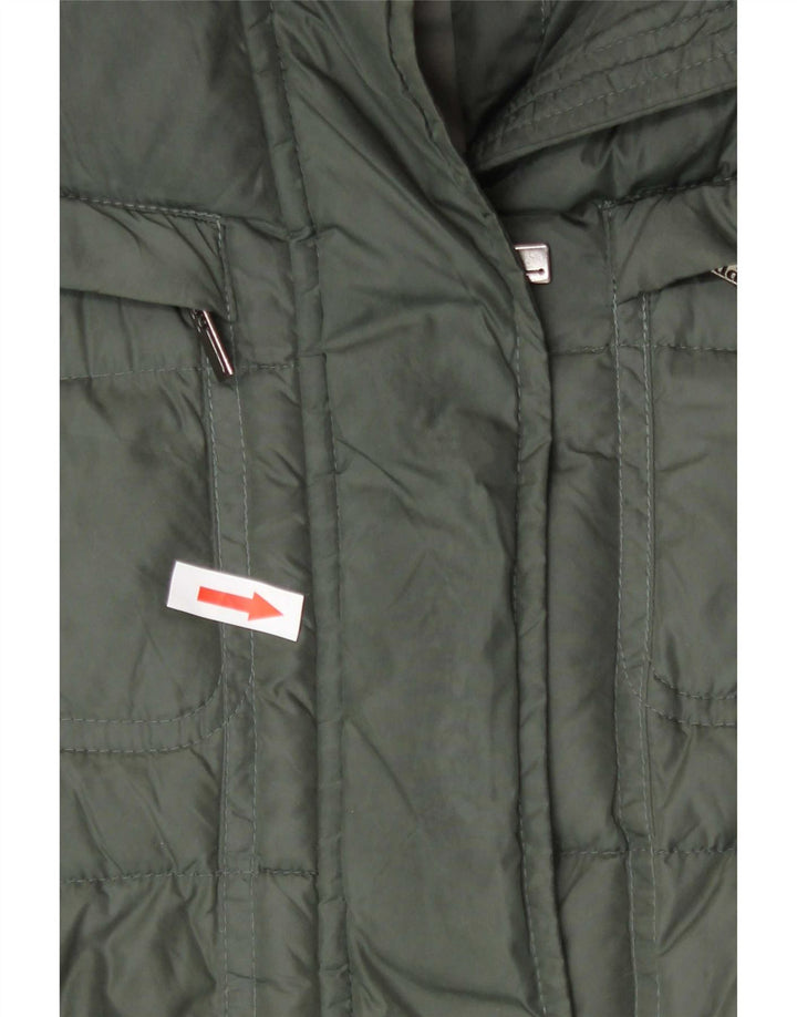 ADD Veste matelassée pour femme UK 12 Medium Khaki Polyamide