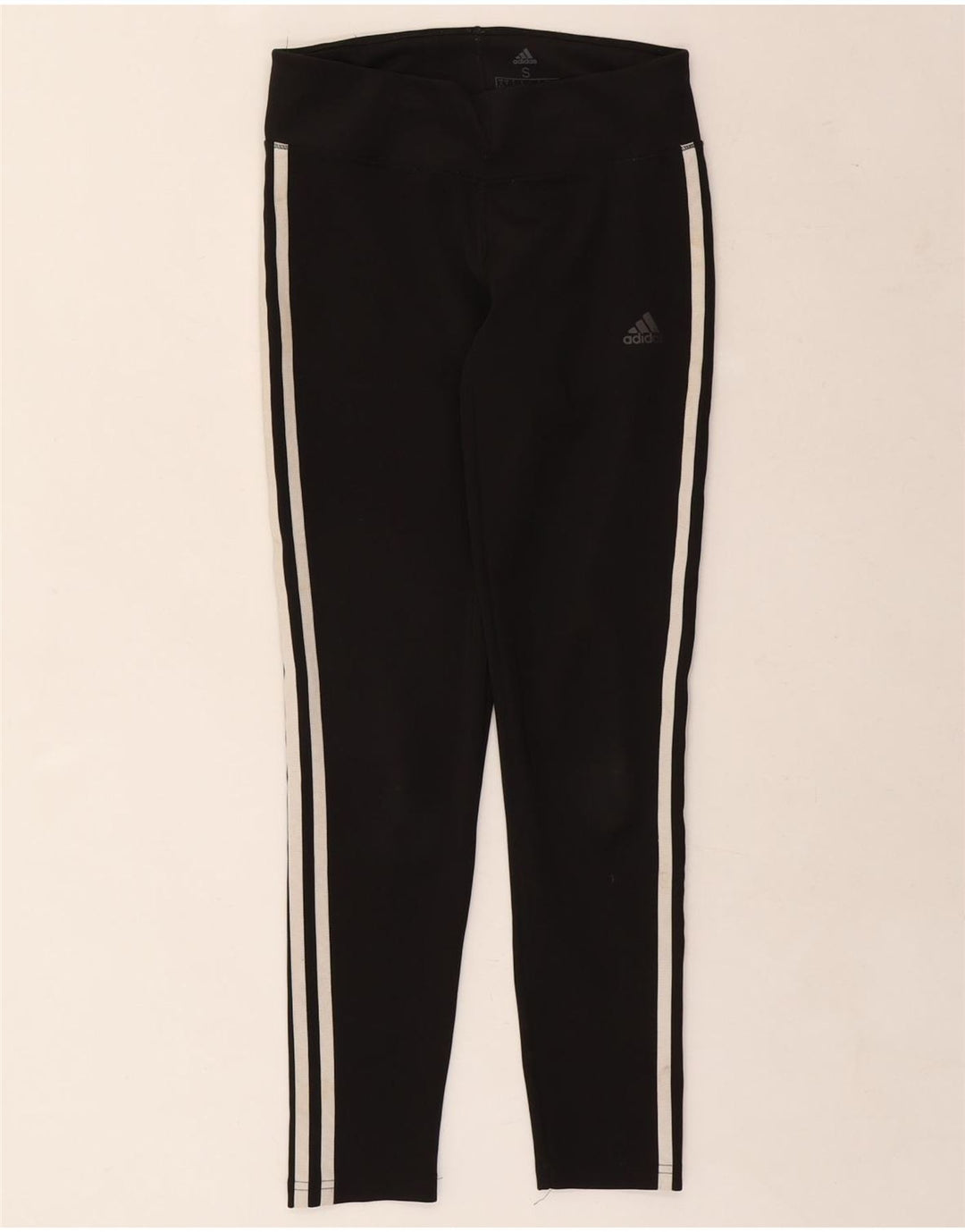 Adidas Climalite Leggings UK 8/10 Petit Noir Polyester