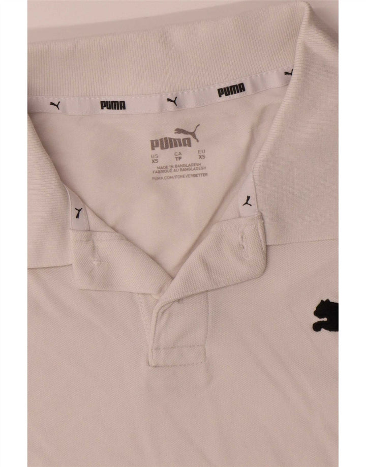 Puma Polo Homme XS Blanc Coton