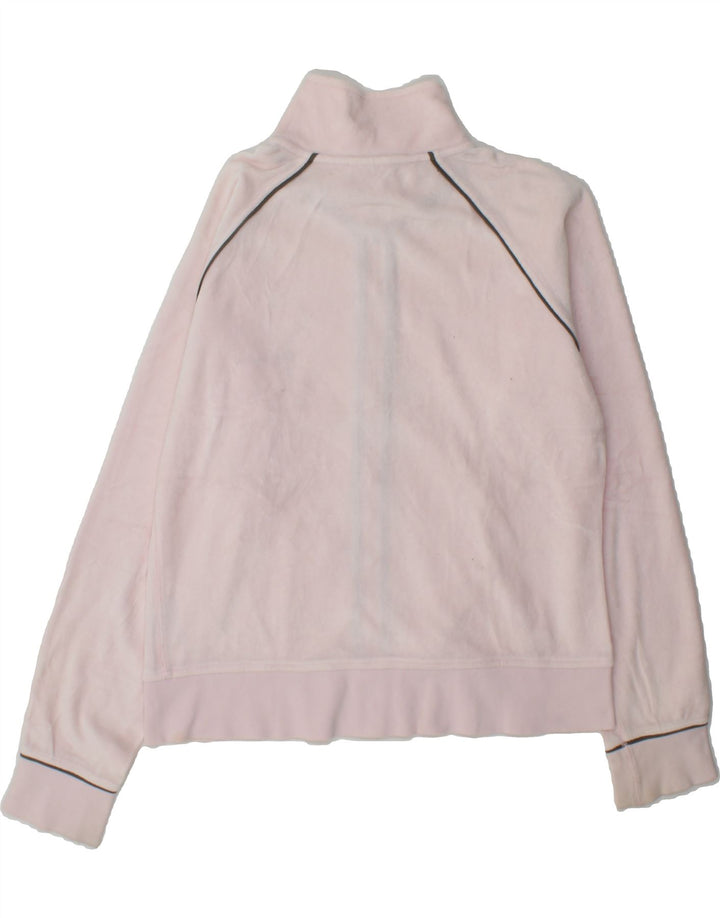 CHAMPION Womens Tracksuit Top Jacket UK 16 Large Pink Cotton Vintage Champion and Second-Hand Champion from Messina Hembry 
