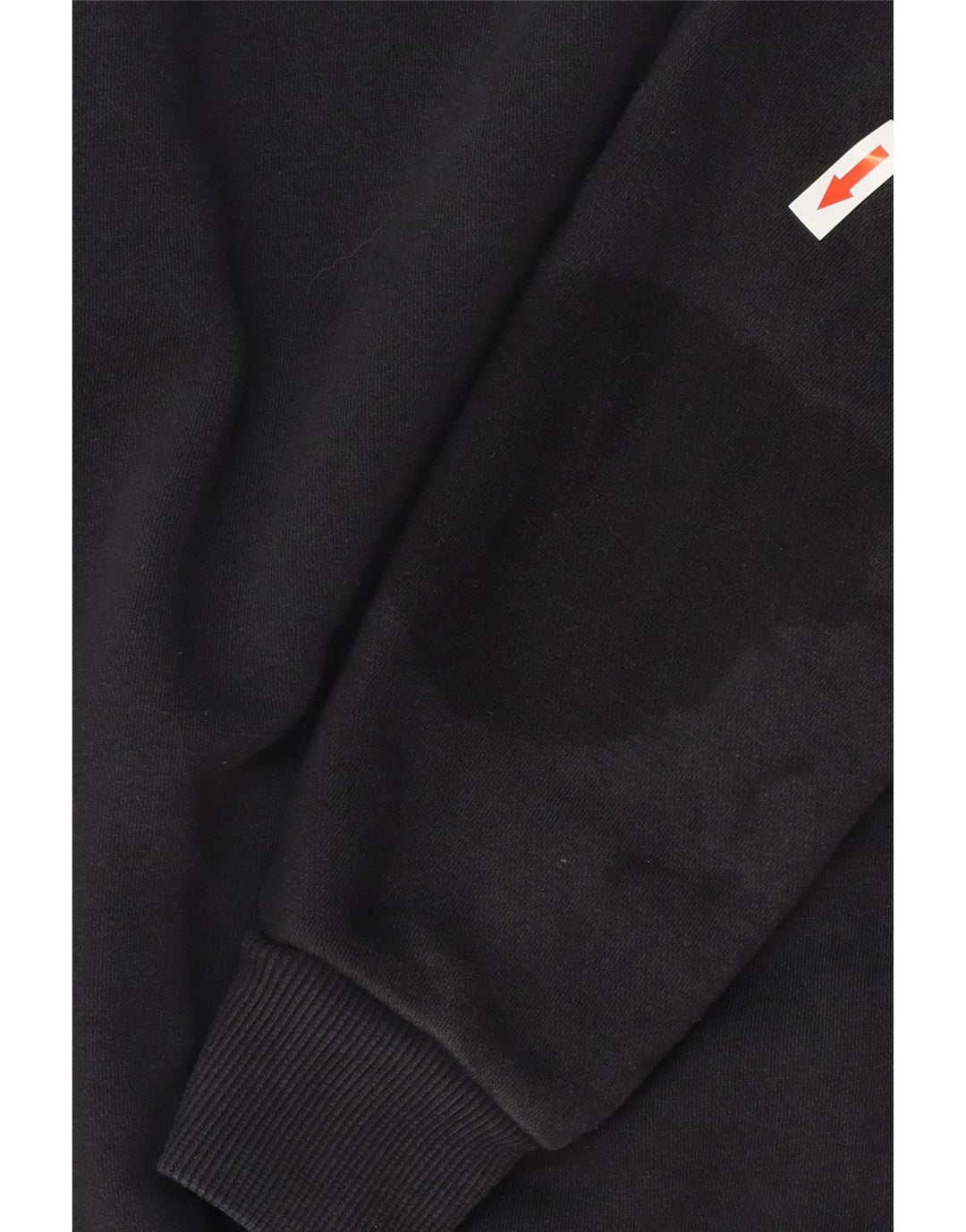 ADIDAS Veste de survêtement pour homme UK 42/44 Noir moyen en coton colour block