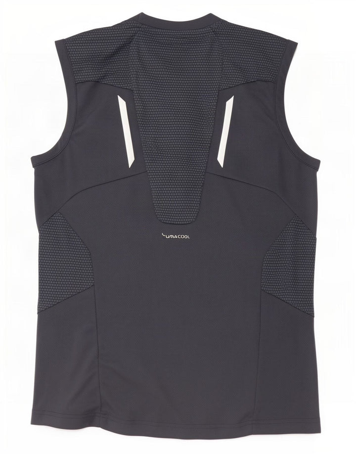 Adidas Hommes Clima 365 Débardeur Petit Gris Colorblock Polyester