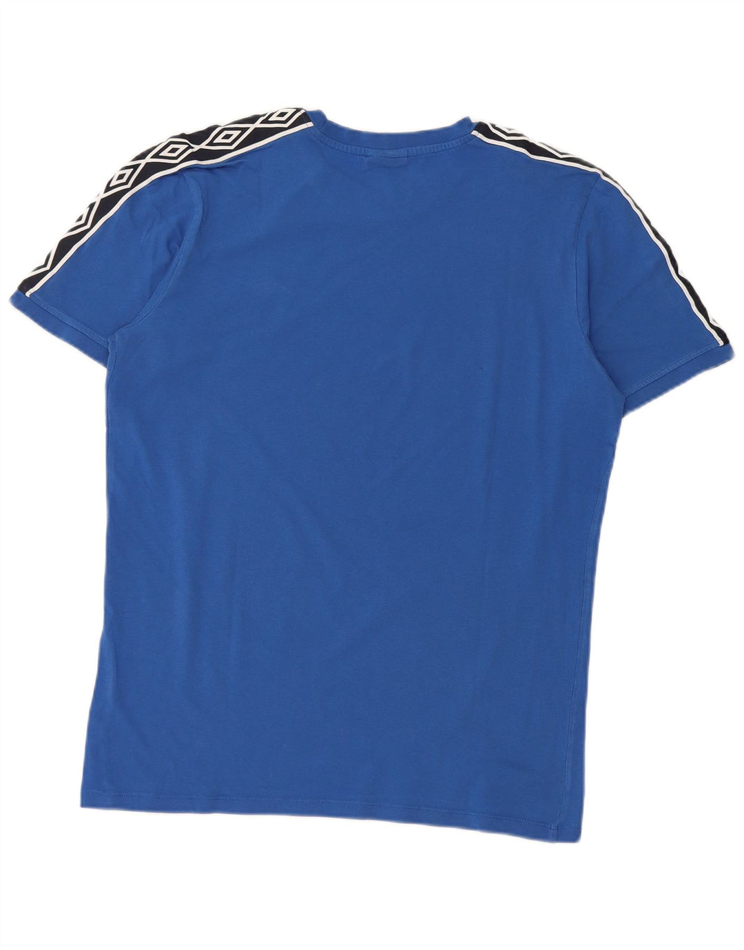 Umbro Tee-Shirt Graphique Homme Bleu Moyen Colourblock