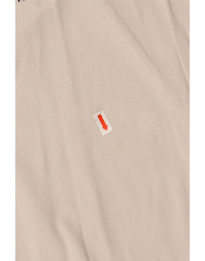 Levi's T-Shirt Graphique Femme UK 10 Small Blanc