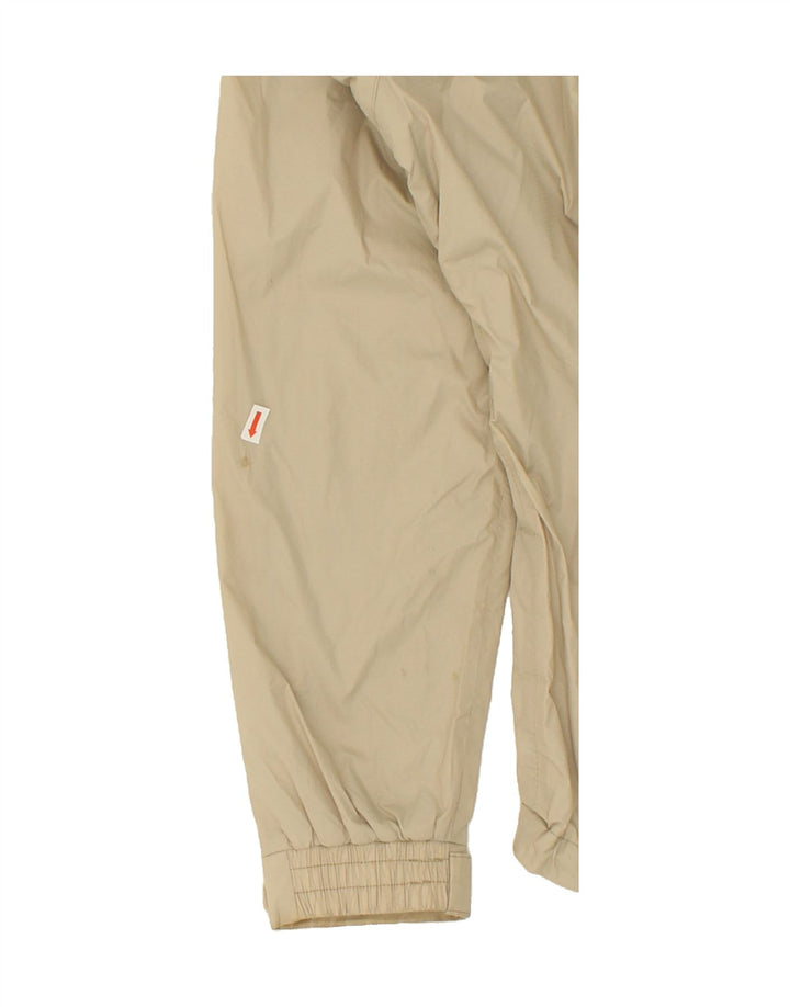 MOUNTAIN WAREHOUSE Womens Hooded Rain Jacket US 12 Large Beige Polyester Vintage Mountain Warehouse and Second-Hand Mountain Warehouse from Messina Hembry 