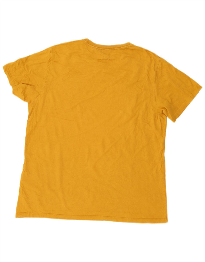 Levi's Tee-Shirt Standard Homme Jaune Large Coton