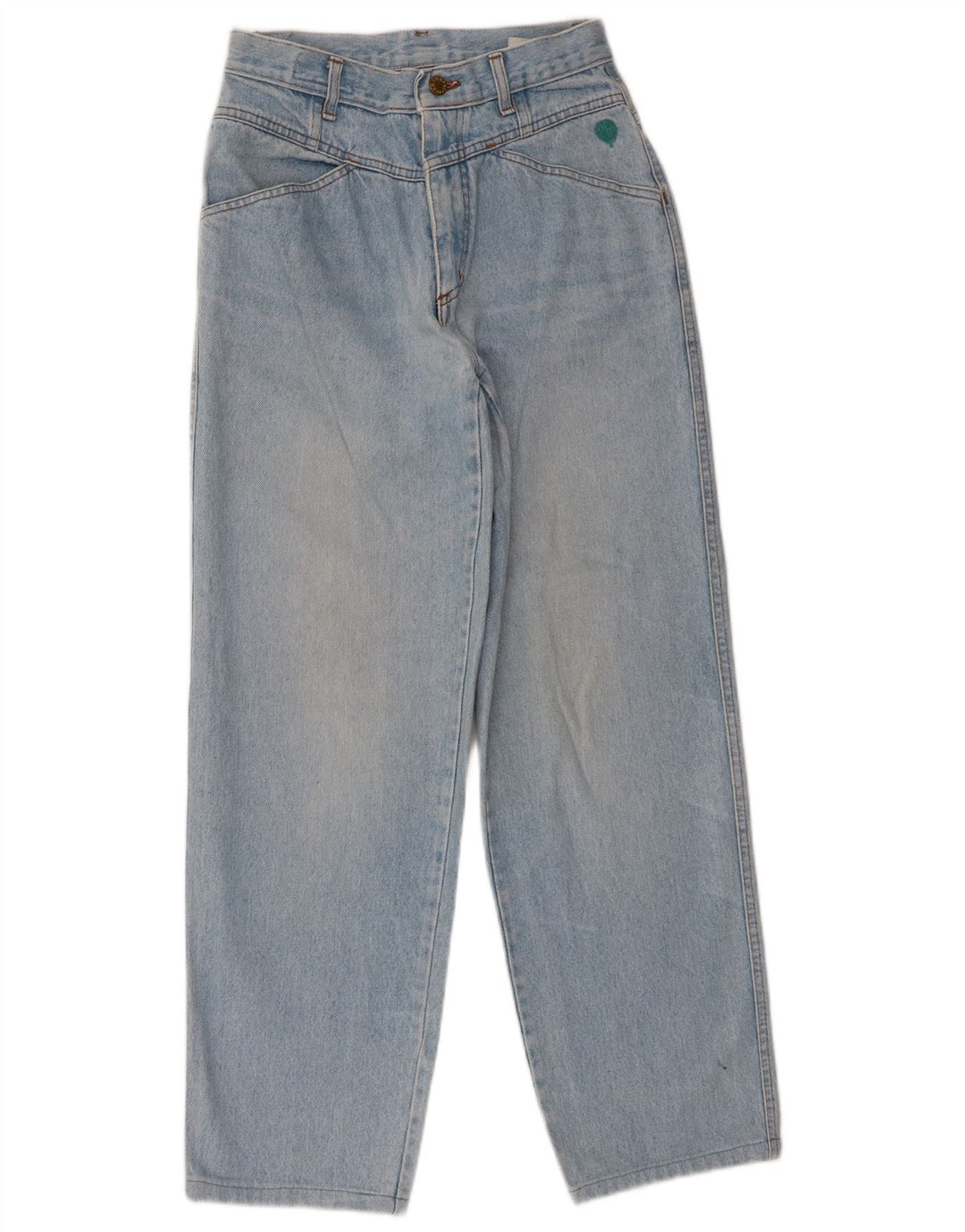 Cacharel Jean ample taille haute femme W28 L29 bleu coton