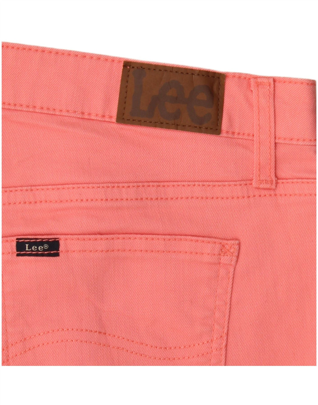 Lee Short en jean taille moyenne pour femme W34, grand rose