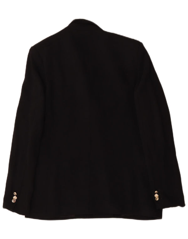 Pinko Veste Blazer Double Boutonnage Femme IT 42 Polyester Noir Moyen