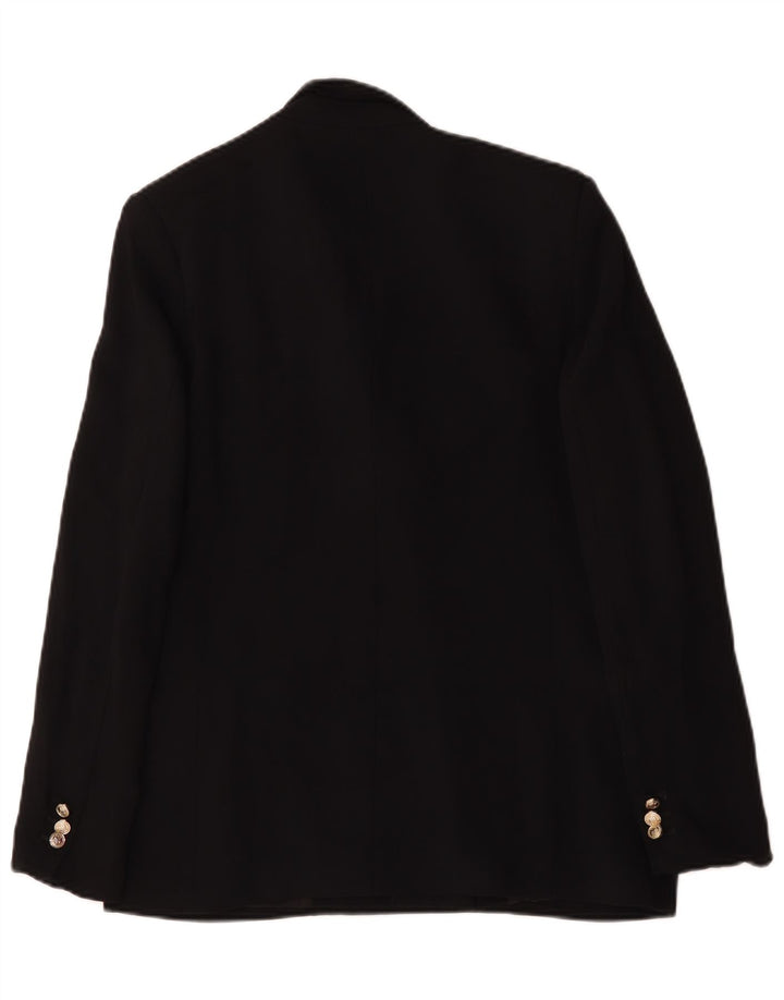 Pinko Veste Blazer Double Boutonnage Femme IT 42 Polyester Noir Moyen