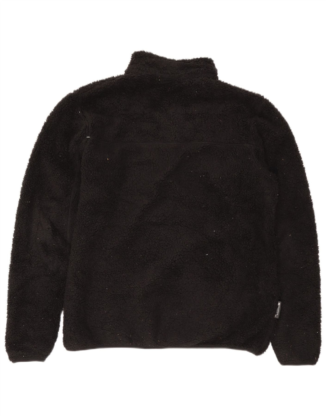 Mountain Warehouse Pull polaire à col zippé pour homme Taille L Noir Polyester