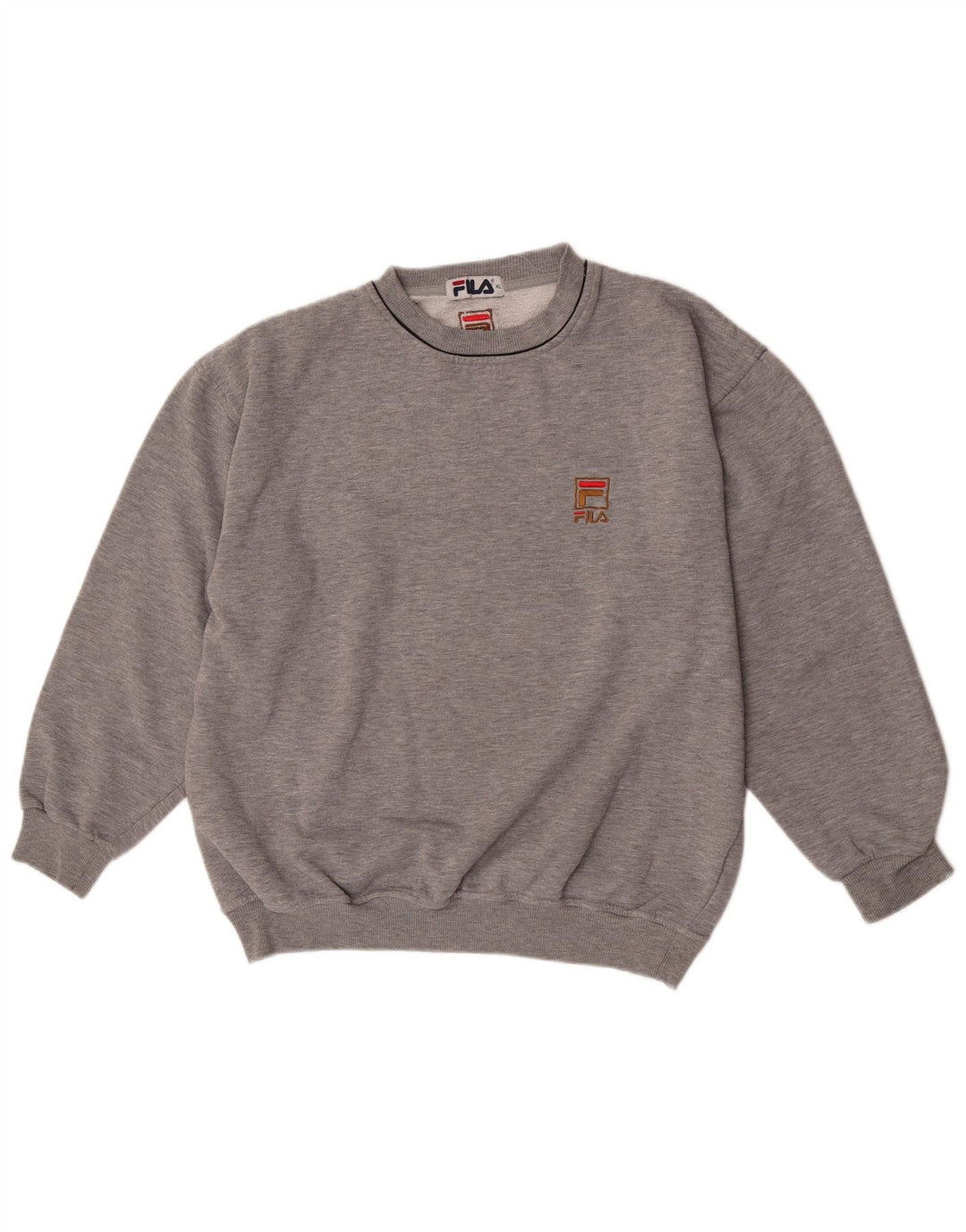 Fila Sweat-shirt surdimensionné pour femme UK 18 XL Gris Polyester