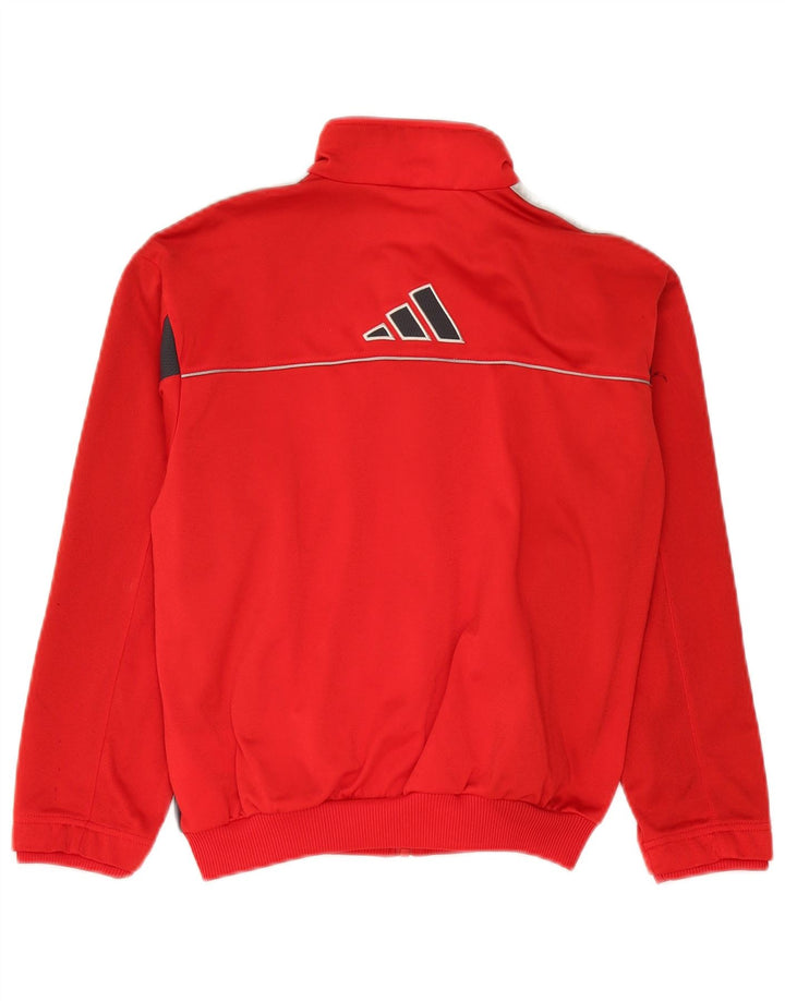 Adidas Veste de survêtement graphique pour garçon 11-12 ans Rouge Colourblock
