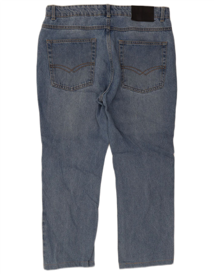 Pierre Cardin Jean droit coupe droite pour homme W34 L24 bleu