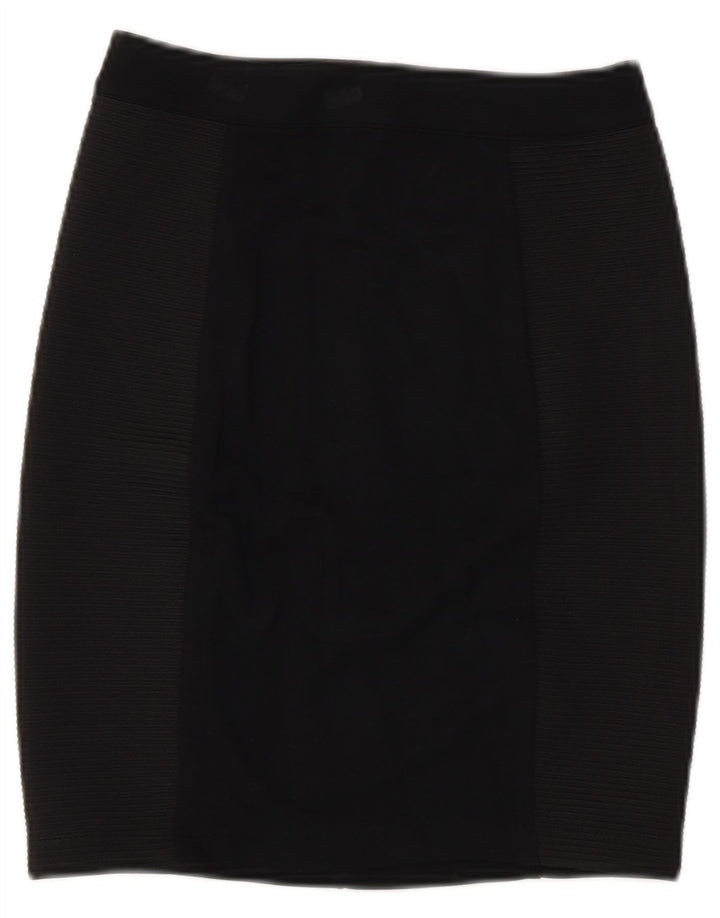 French Connection Jupe crayon femme UK 8 Small W26 Noir Polyester