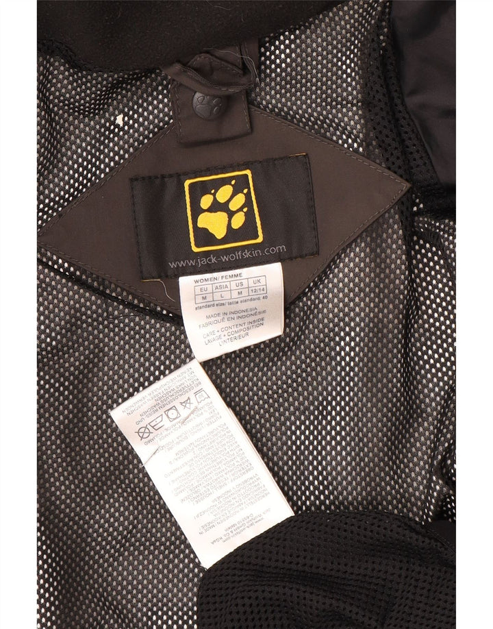 Jack Wolfskin Veste de pluie surdimensionnée pour femme UK 12/14 Marron moyen