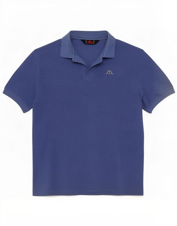 Polo Kappa Homme Bleu Moyen Coton