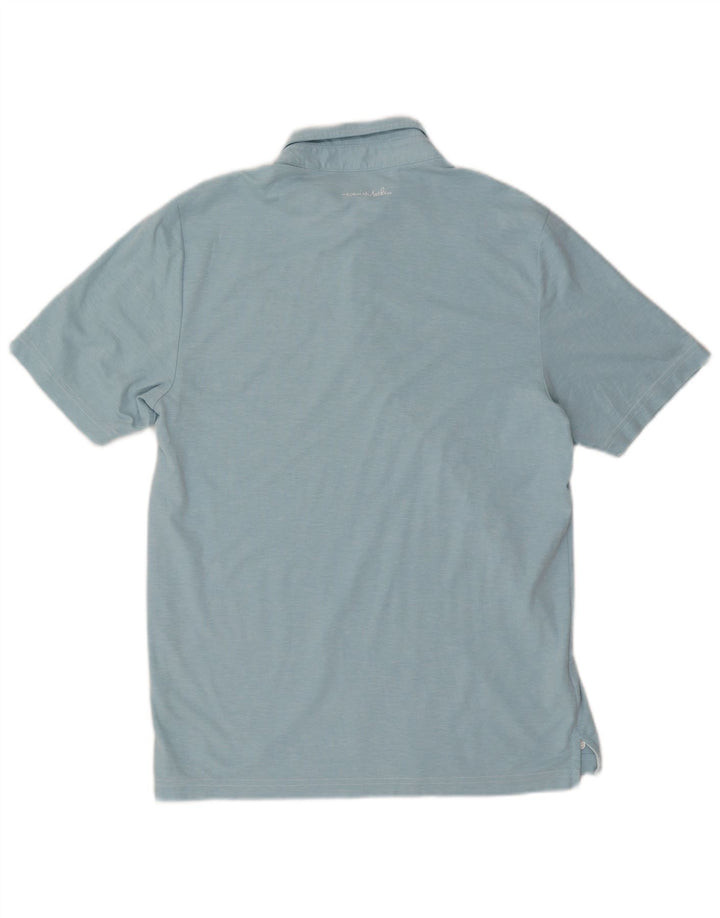 Travis Mathew Polo Homme Bleu Moyen Coton