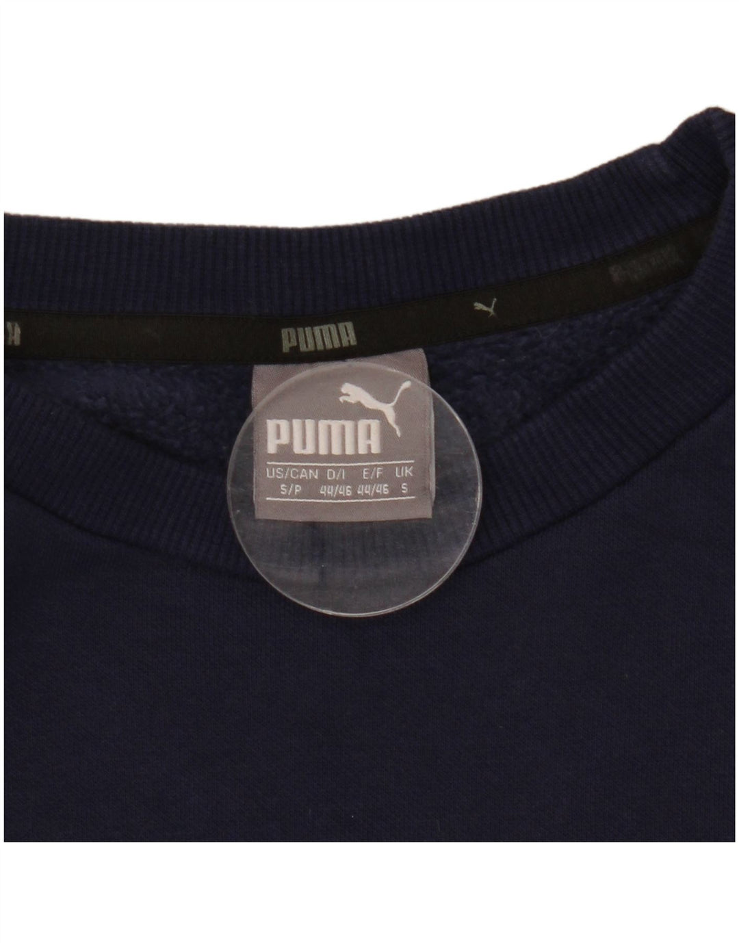 Puma Sweat-shirt pour homme Bleu marine Taille S