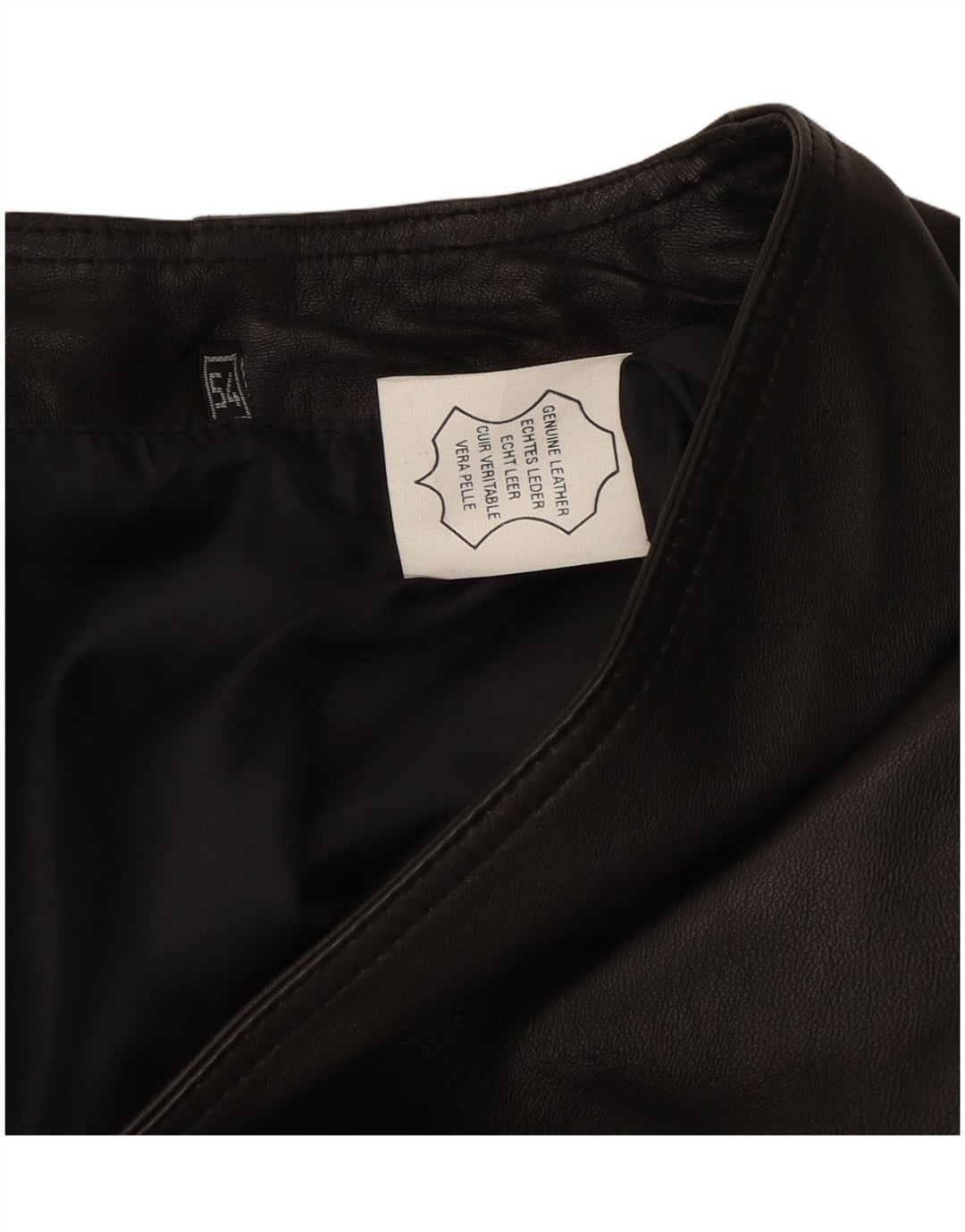 Gilet en cuir homme vintage IT 54 2XL Cuir noir