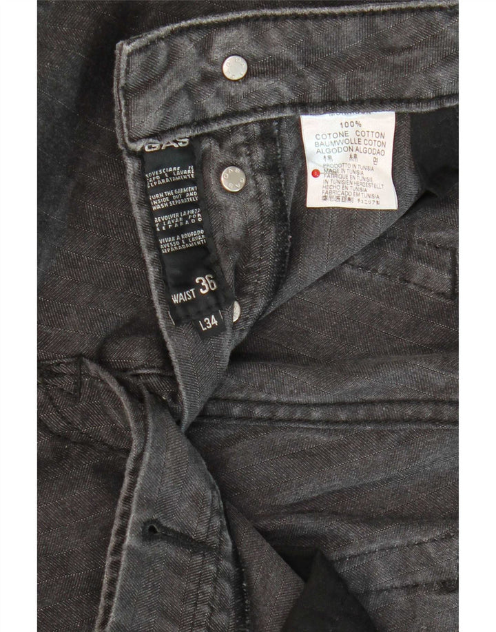 Gas Jean droit homme W36 L29 gris coton