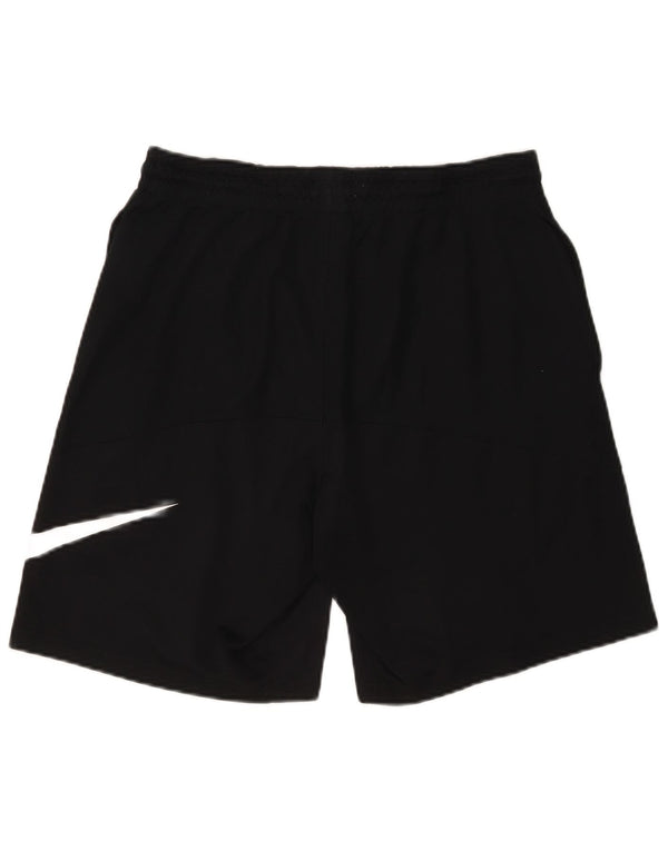 Nike Short de sport Dri Fit Graphic pour homme en polyester noir moyen