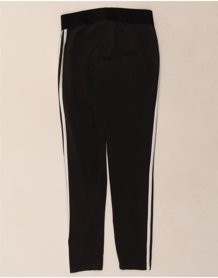 Adidas Leggings Femme UK 12/14 Coton Noir Moyen